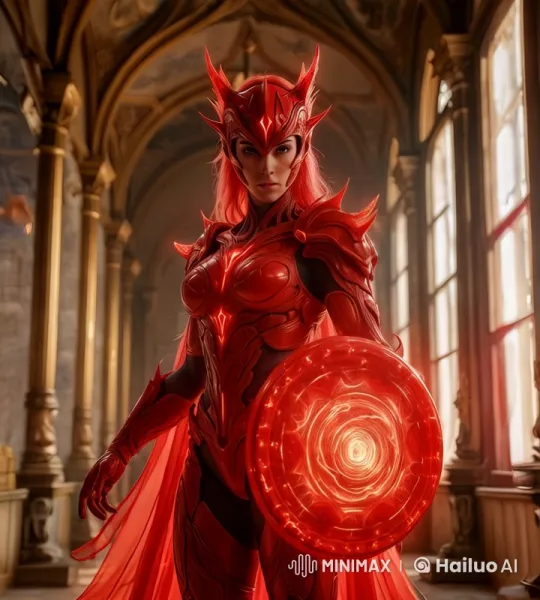 The fierce female warrior stands tall, her gaze unwavering and full of determination. Her battle-worn armor glints under the shifting light as she takes a slow, confident step forward. A cold breeze lifts strands of her hair, adding to her commanding presence. She grips her weapon firmly, adjusting her stance with the grace of a seasoned fighter. Her cloak billows slightly behind her as she exhales, preparing for battle. The camera moves with her, capturing her strength and resilience in cinematic detail by Hailuo AI Video Generator